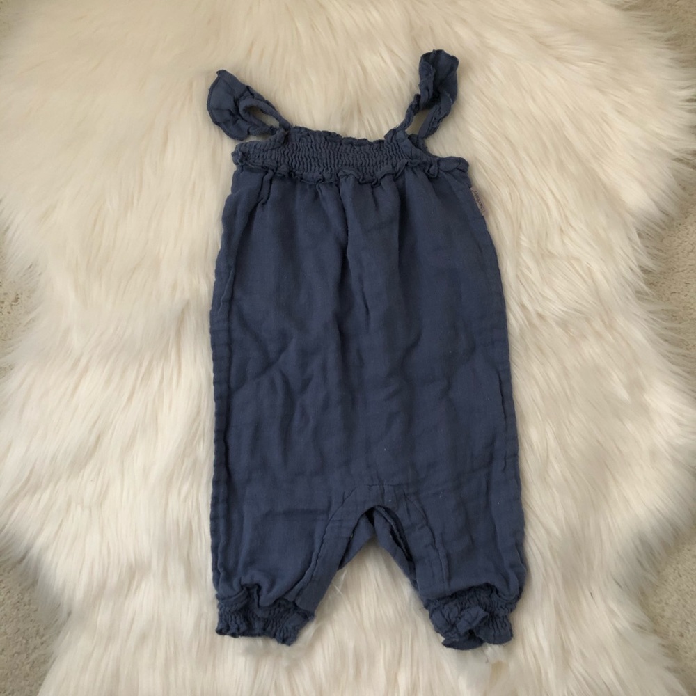 L’oved Baby Organic Cotton Muslin Romper